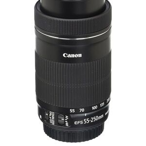 Canon Black EF-S 55-250mm Lens